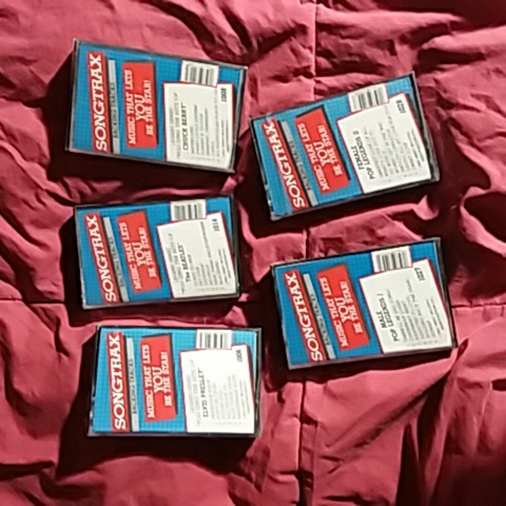 Collection of Songtrax Cassettes